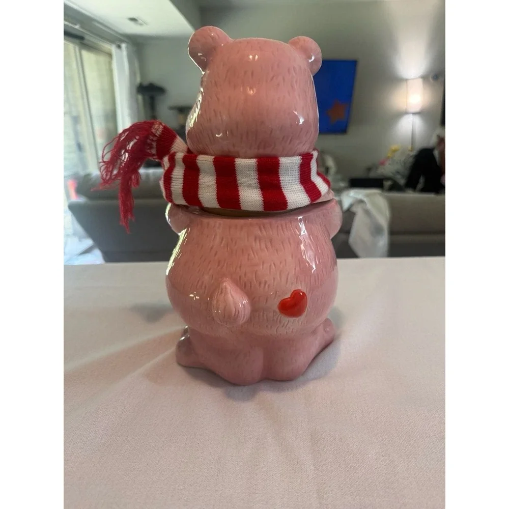 Vintage 2004 American Greetings Care Bears Cheer Bear Ceramic Cookie Jar